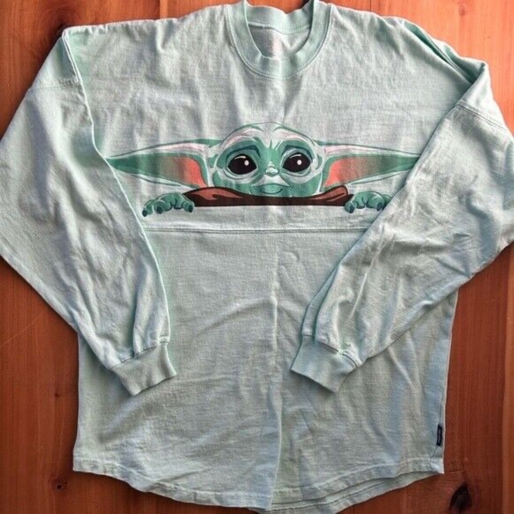Official Disney Spirit Jersey Mandalorian Disney Parks Unisex XS Oversized Fit
